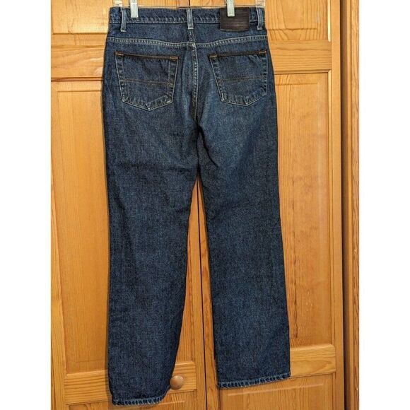 Polo Ralph Lauren Women's Bootcut Jeans Leather Trim Size 4 - Picture 7 of 14